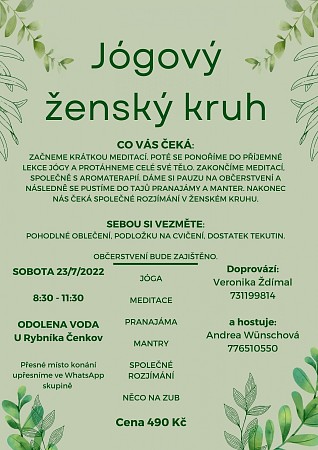 Jógový ženský kruh